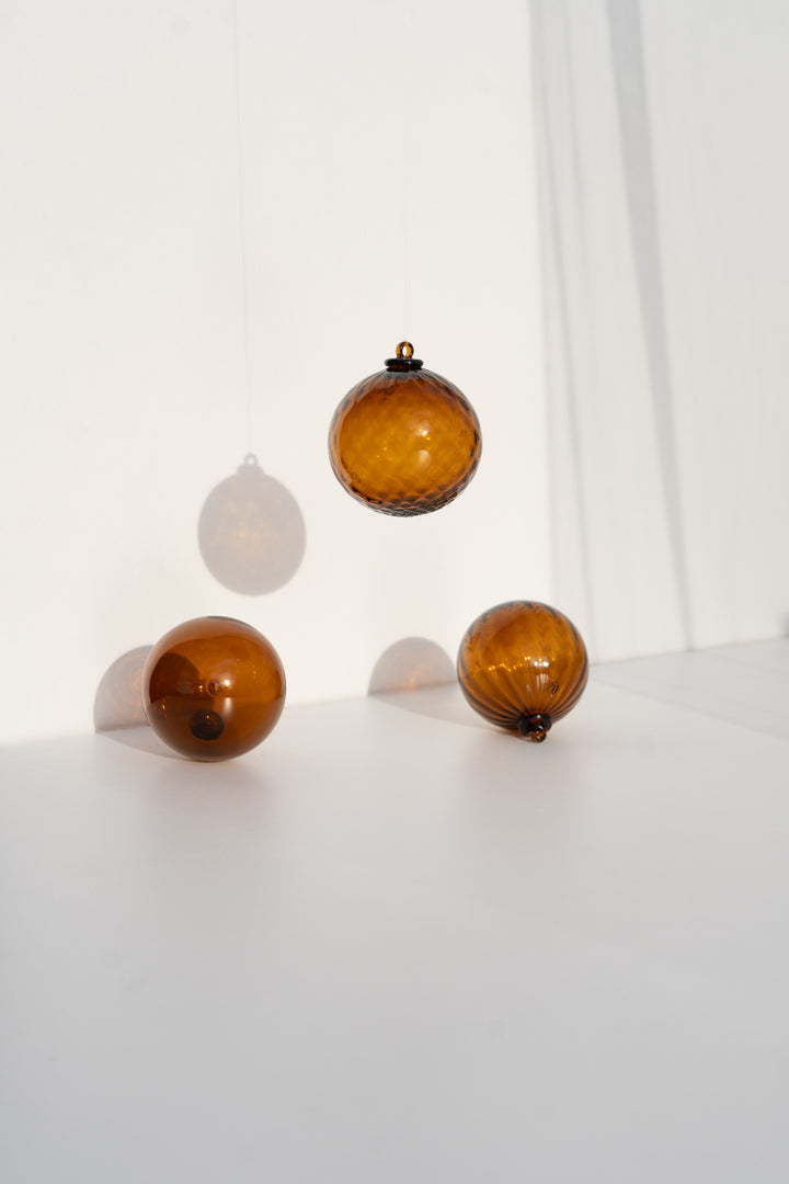 Trio de boules à suspendre