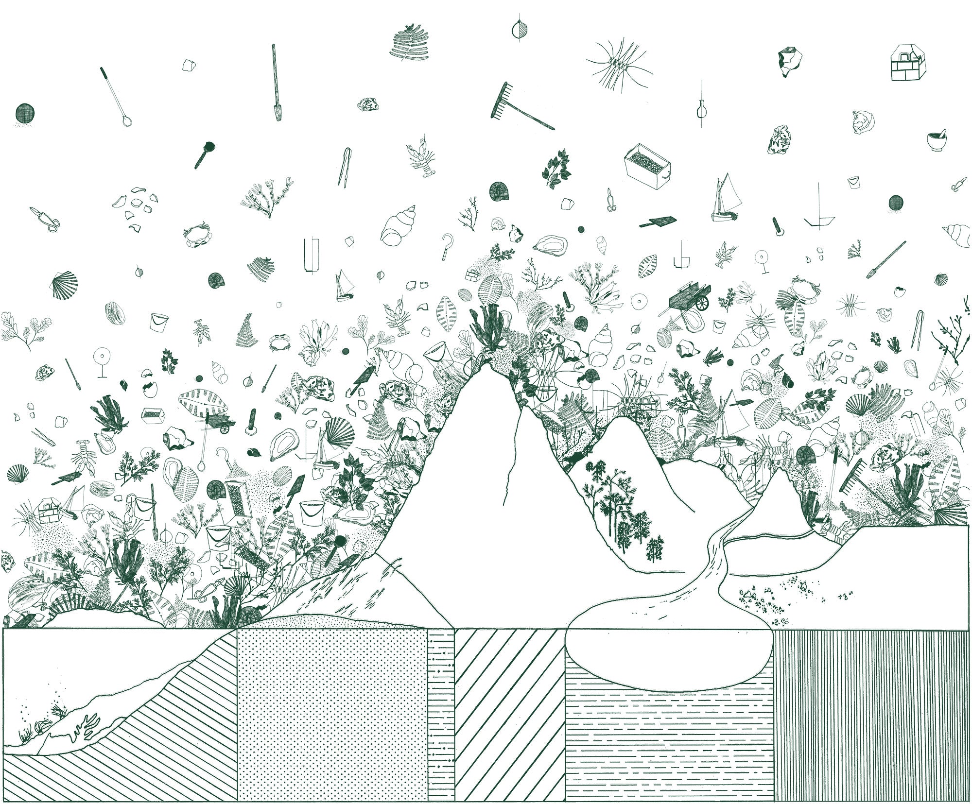 Illustration géoverrerie